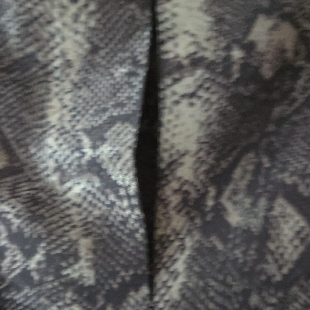 INC International Concepts Snake Print Trench Coat - Picture 9 of 11